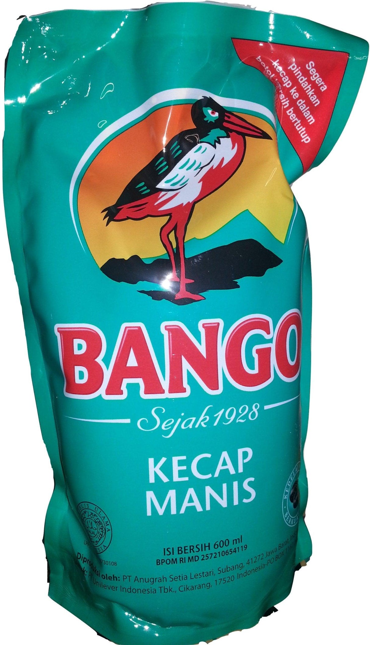 JYCONVSTO97 Bango Kecap Manis - 2 x 600 ml Refill Packages - Product of Indonesia_AB - Mighty Depot