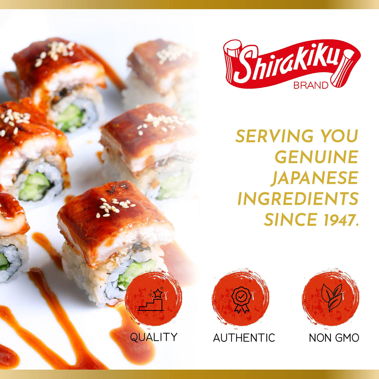 Shirakiku | Sushi Sauce 18 oz. - Mighty Depot