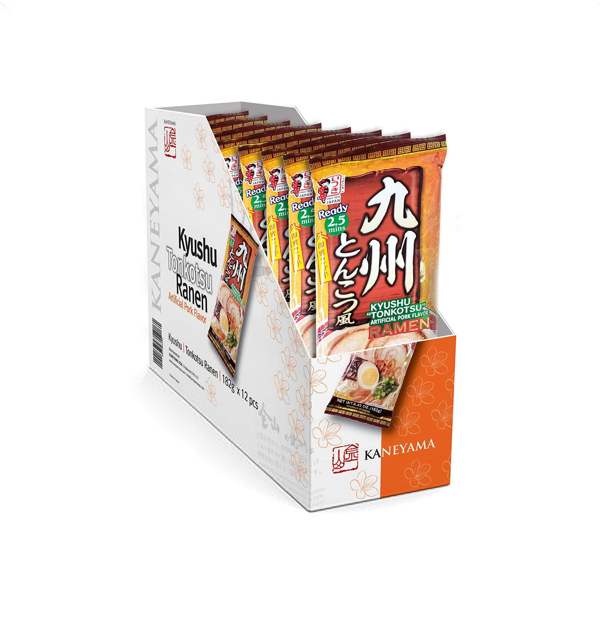 KANEYAMA RAMEN (KYUSHU TONKOTSU) - 12Packs/Box (24 Servings) - Mighty Depot