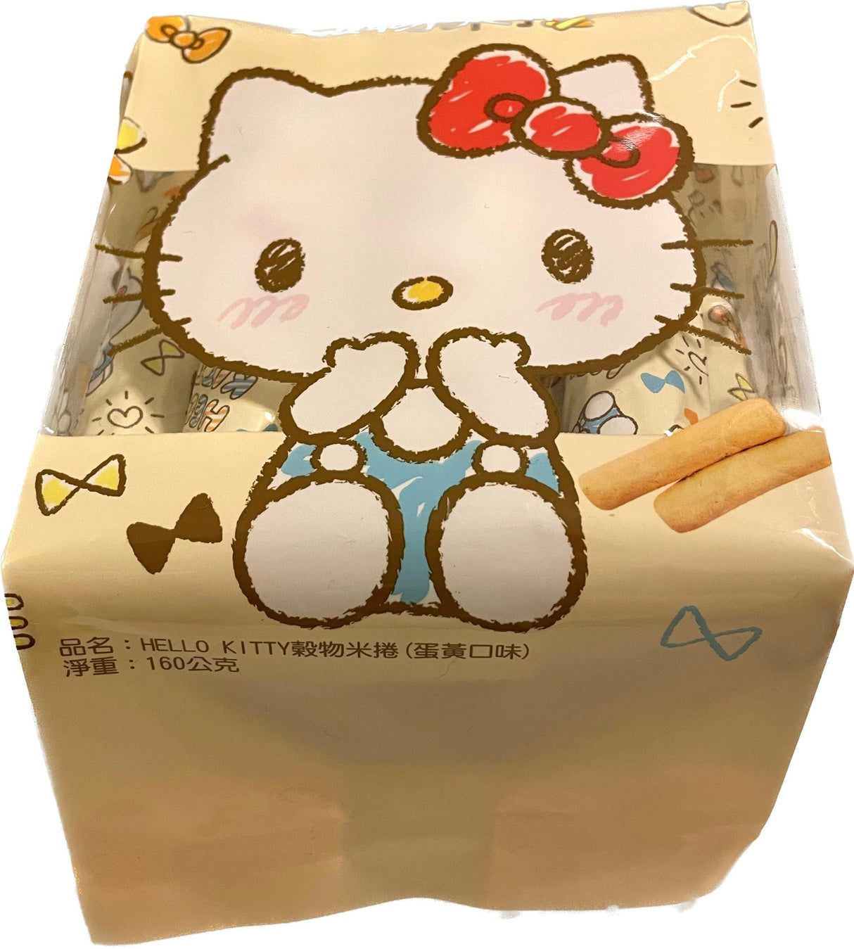 Hello Kitty All natural Energy Gain rice cake roll 5.64 oz - Mighty Depot