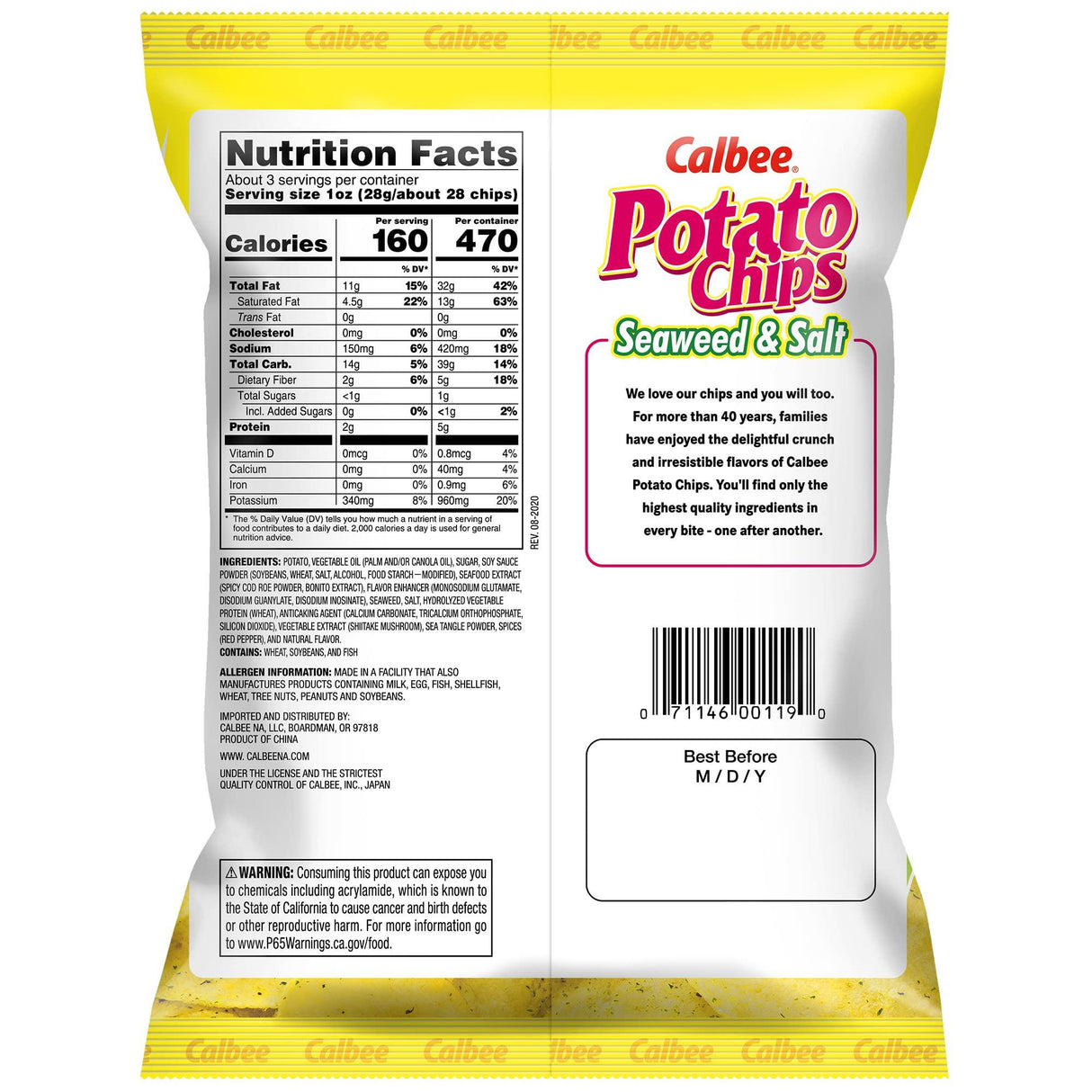 Potato Chips - Mighty Depot