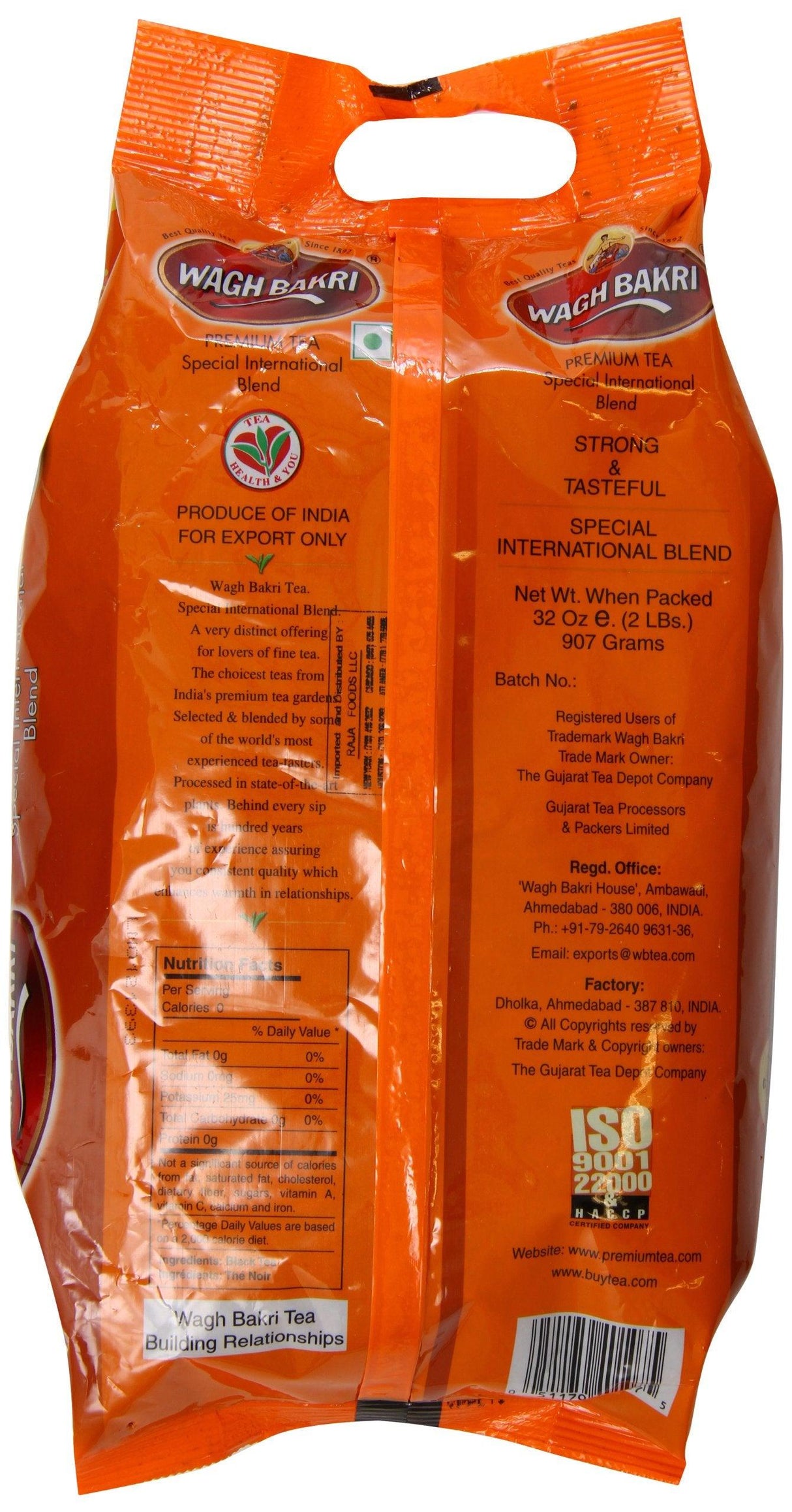 Wagh Bakri Premium International Blend Tea, (Promo Pack) - Mighty Depot