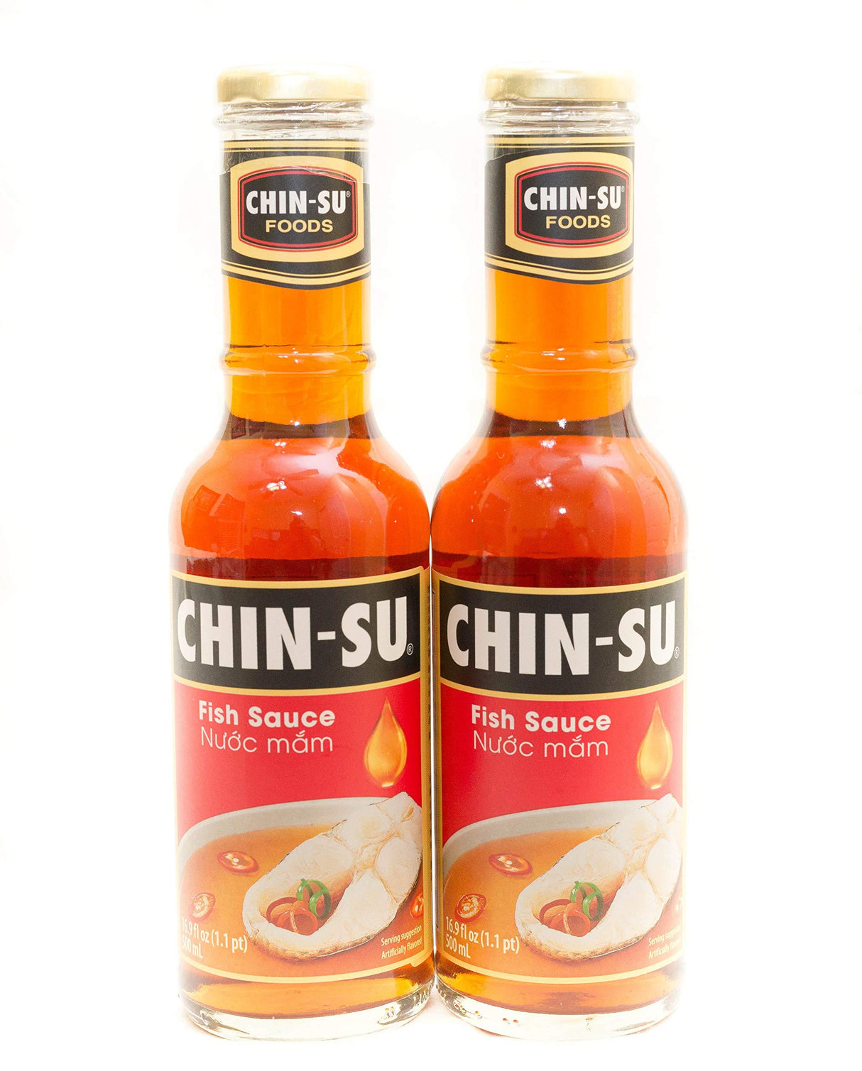 Chinsu Fish Sauce 2 bottles - Mighty Depot
