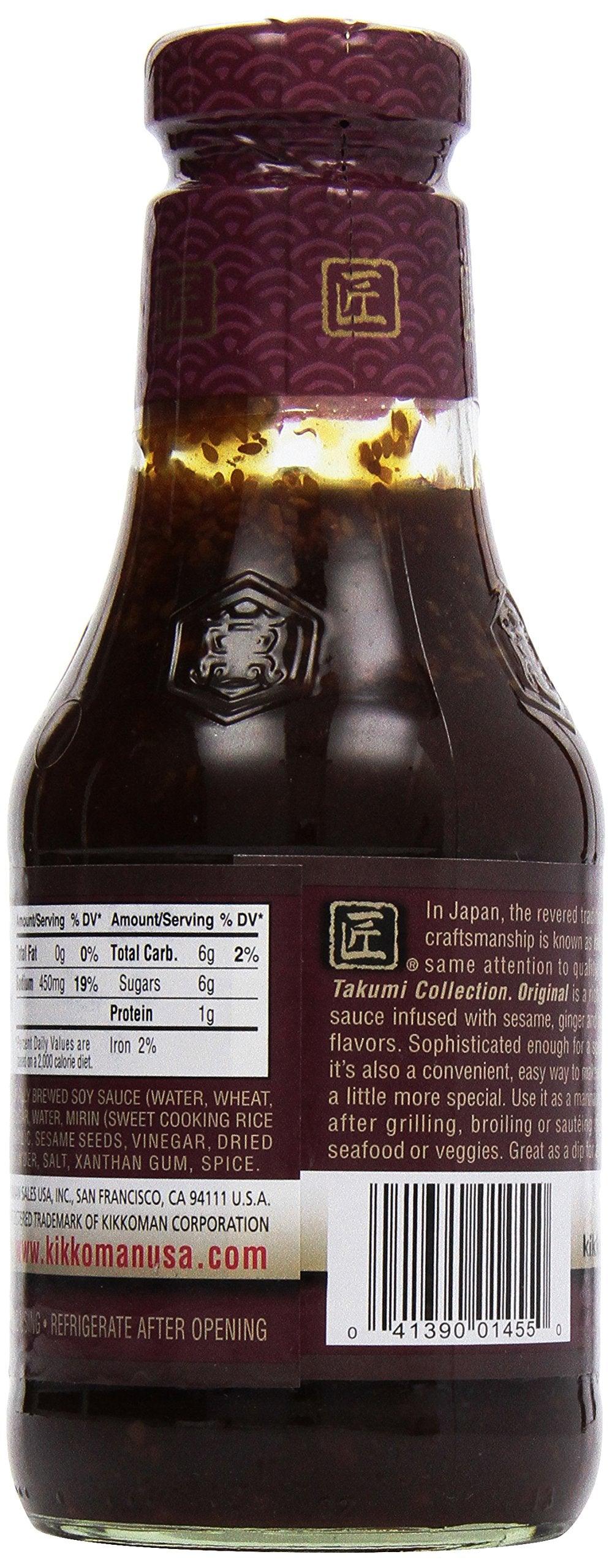 Kikkoman Takumi Teriyaki Sauce Oz - Mighty Depot
