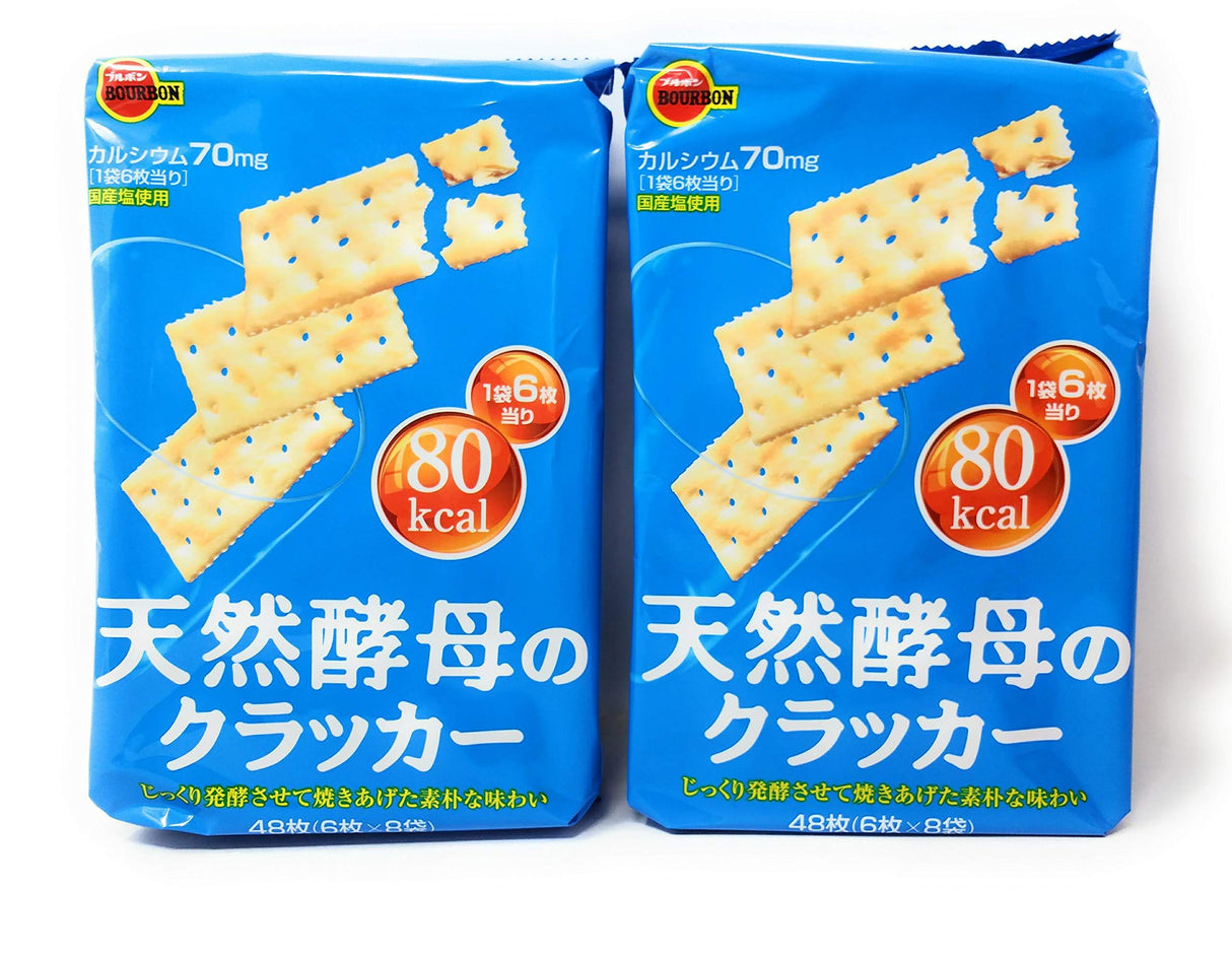 Bourbon Tennen Kobo no Crackers (141g), 2 Pack - Mighty Depot