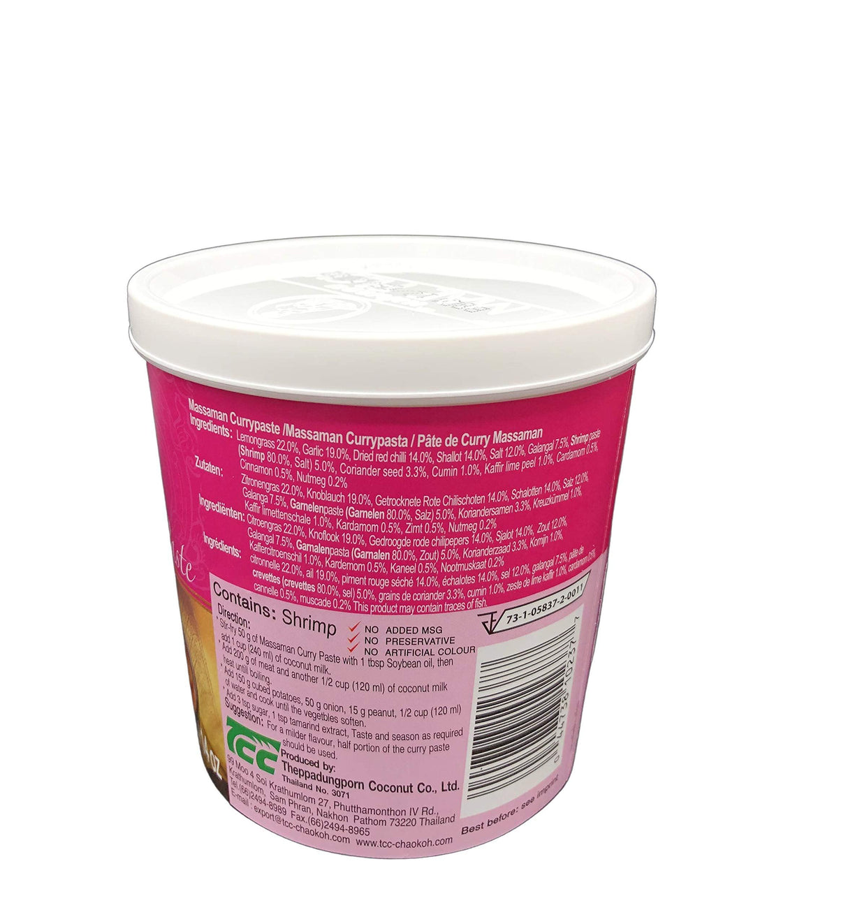 Mae Ploy Massaman Curry Paste - 400gram - Mighty Depot