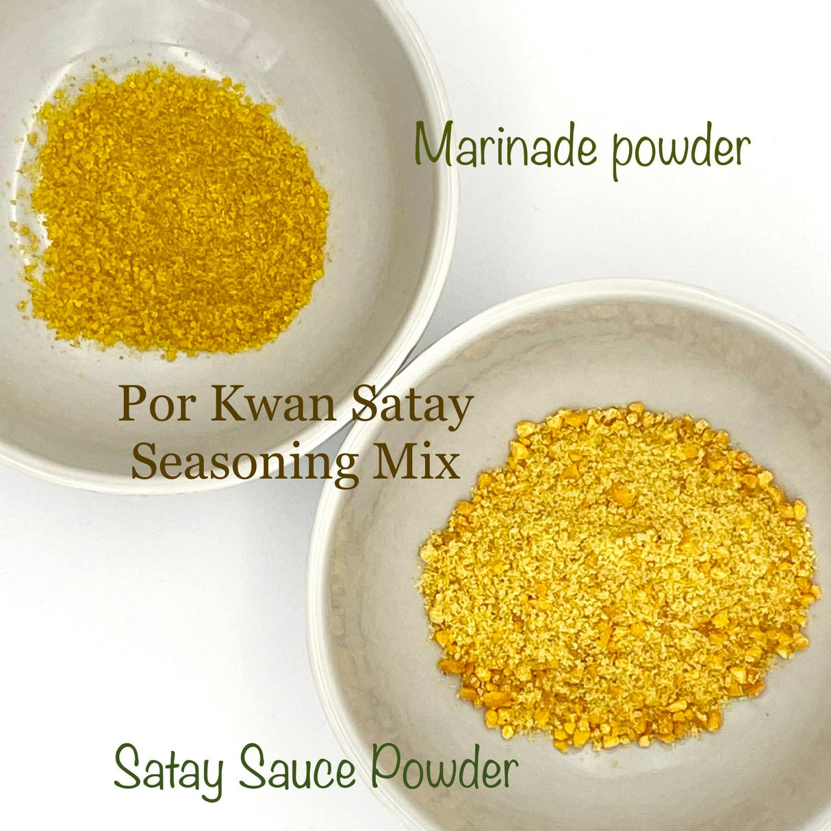 Por Kwan Satay Seasoning Mix 100g (Marinade Powder & Sauce Mix) - 3 Pack - Mighty Depot