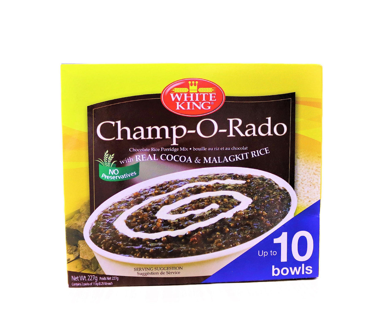 White King Champ-O-Rado Chocolate Rice Porridge Mix - Mighty Depot