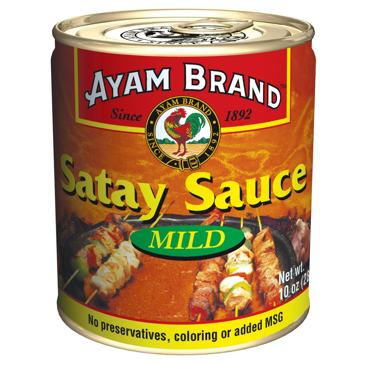 Ayam Satay Sauce, Mild, 1-Ounce (Pack of 6) - Mighty Depot