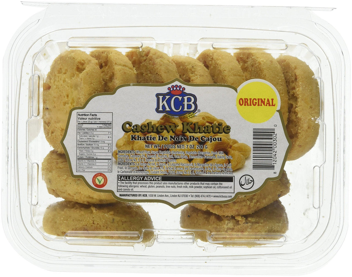 KCB, Cashew Khatie Biscuit, 200 Grams(gm) - Mighty Depot