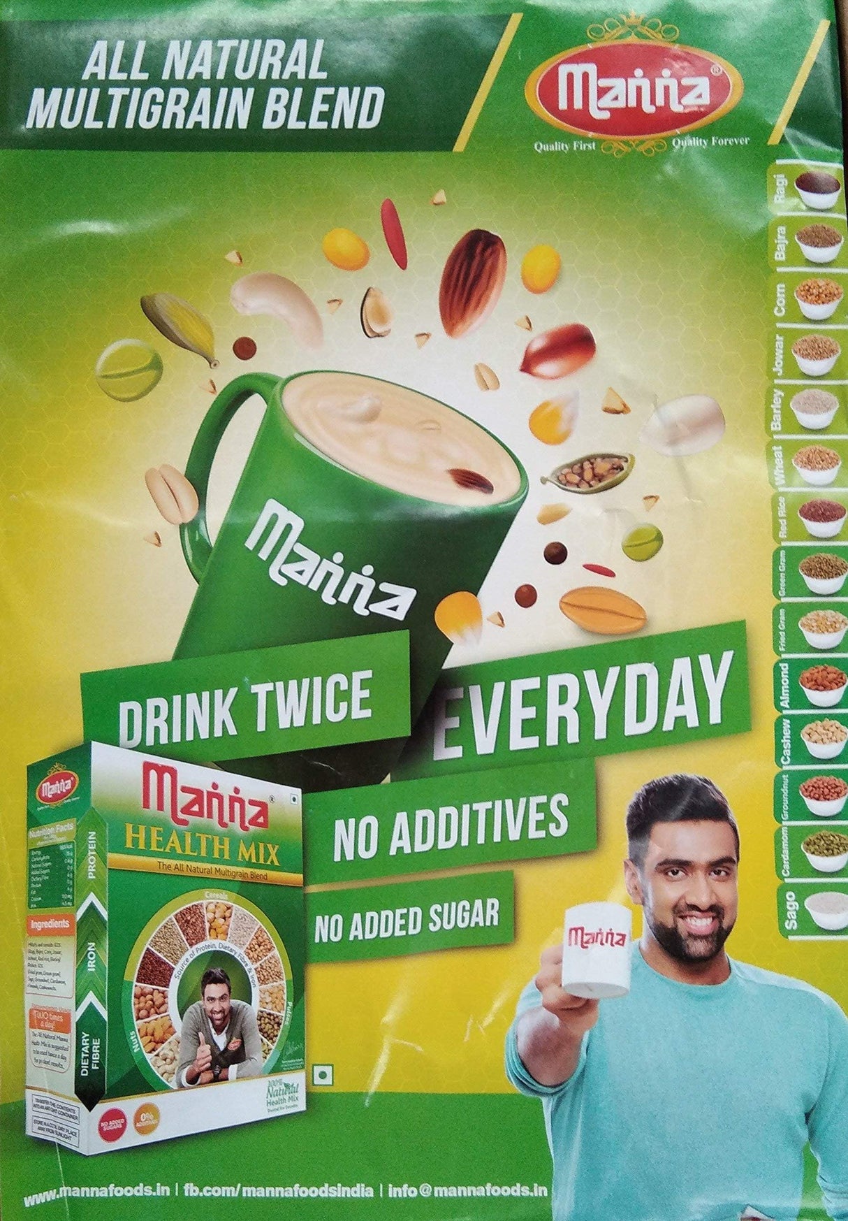 Manna Health Mix (500g) - Mighty Depot