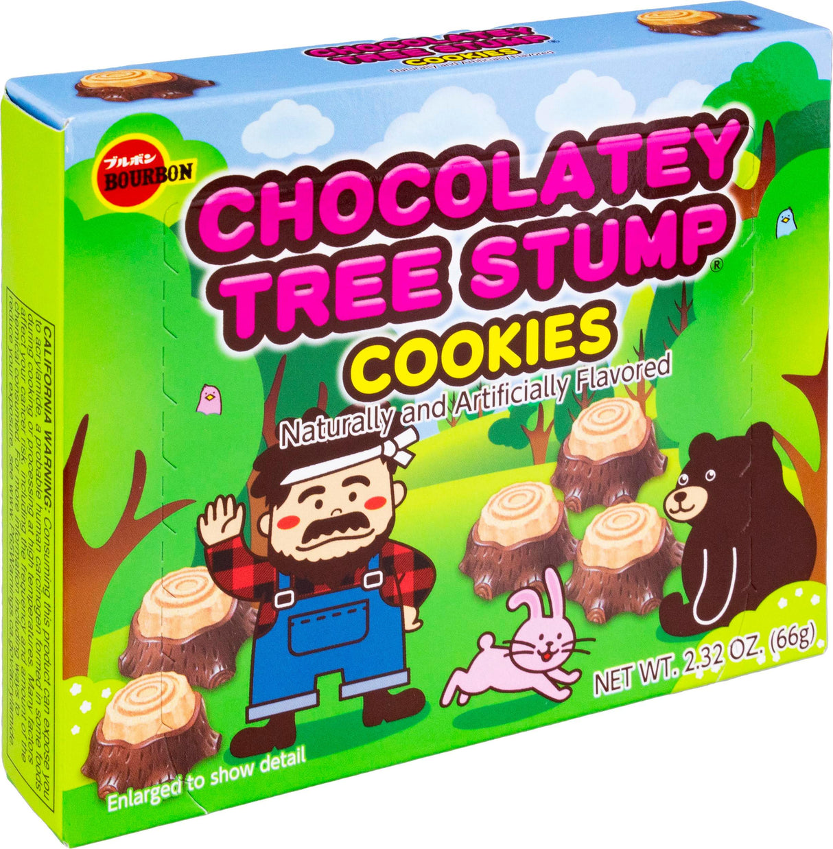 Bourbon chocolatey Tree Stump Cookies 2.32 oz - Mighty Depot