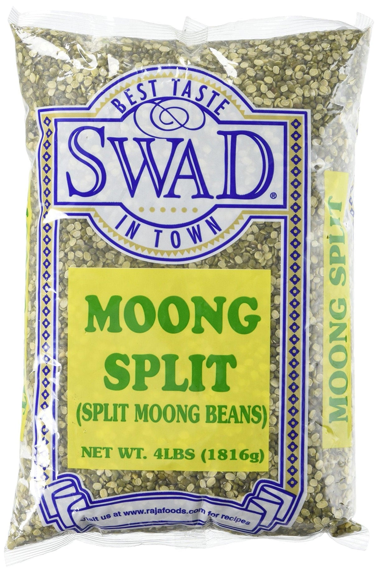 Great Bazaar Swad Moong Split Dal, 4 Pound - Mighty Depot
