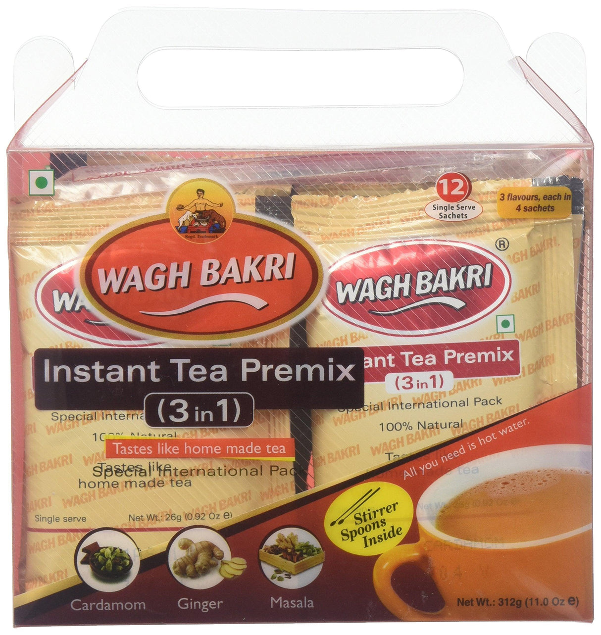 Wagh Bakri, Instant Tea Premix, 12 Unit(s) - Mighty Depot