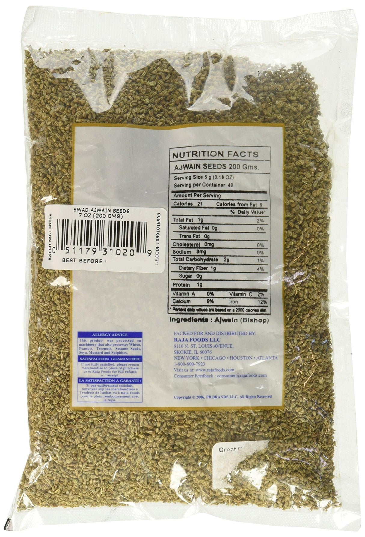 Great Bazaar Swad Ajwin Seed - Mighty Depot