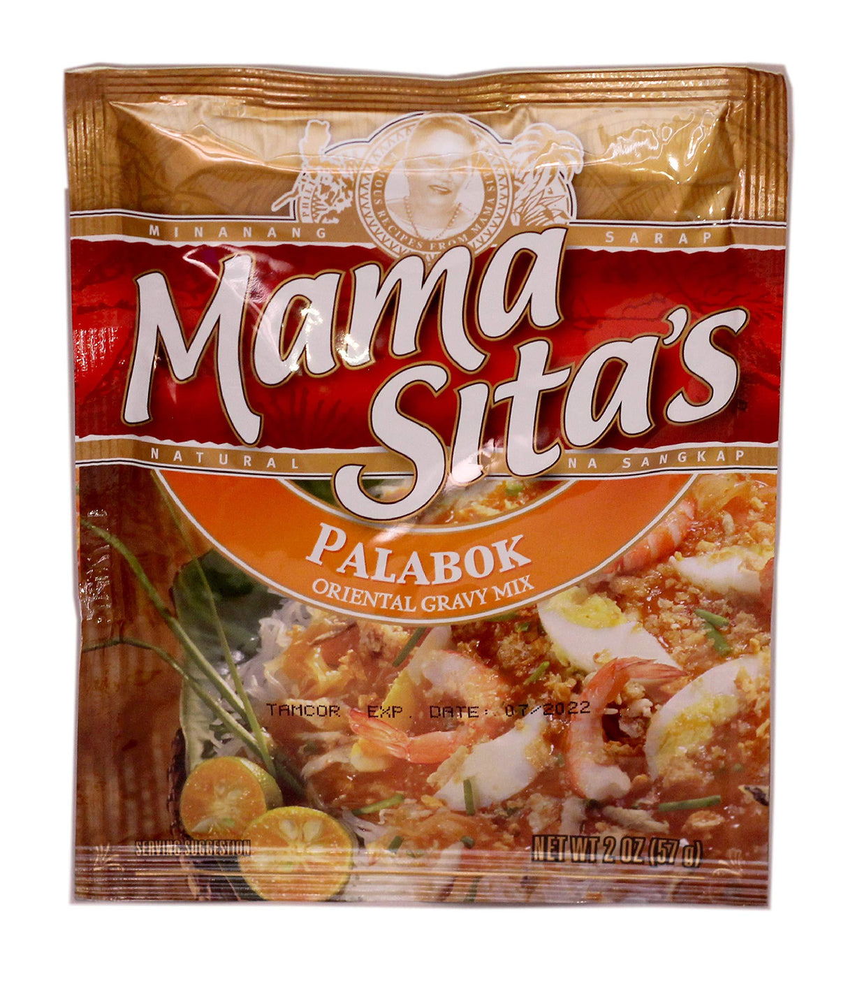 Mama Sita's, Palabok, Oriental Gravy Mix, 2oz (57g), 4-Pack - Mighty Depot