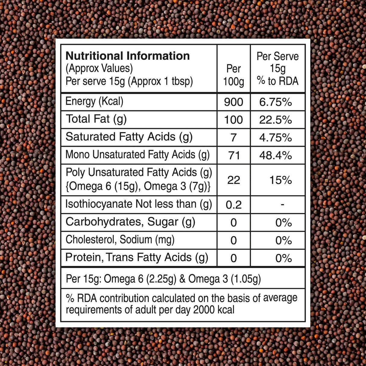 Tez Mustard Oil,16 fl oz - Mighty Depot