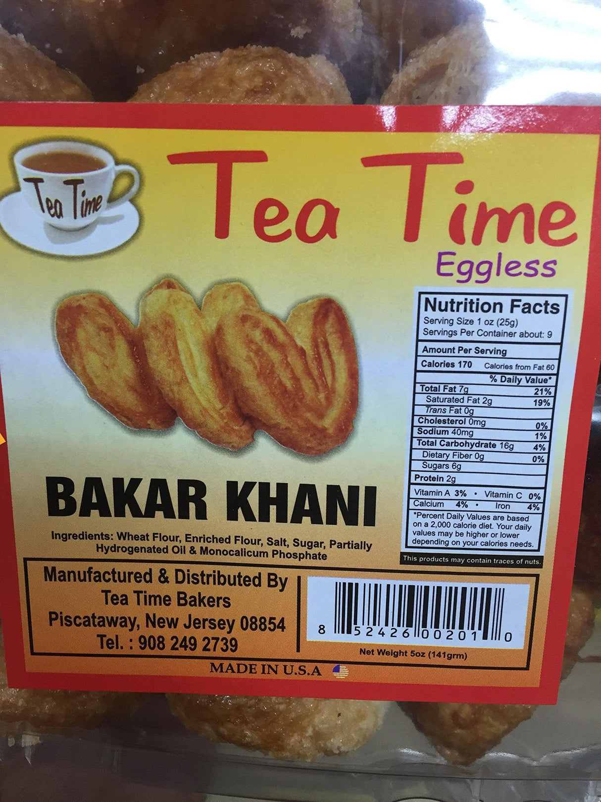Tea Time Bakar Khani 5 Oz - Mighty Depot