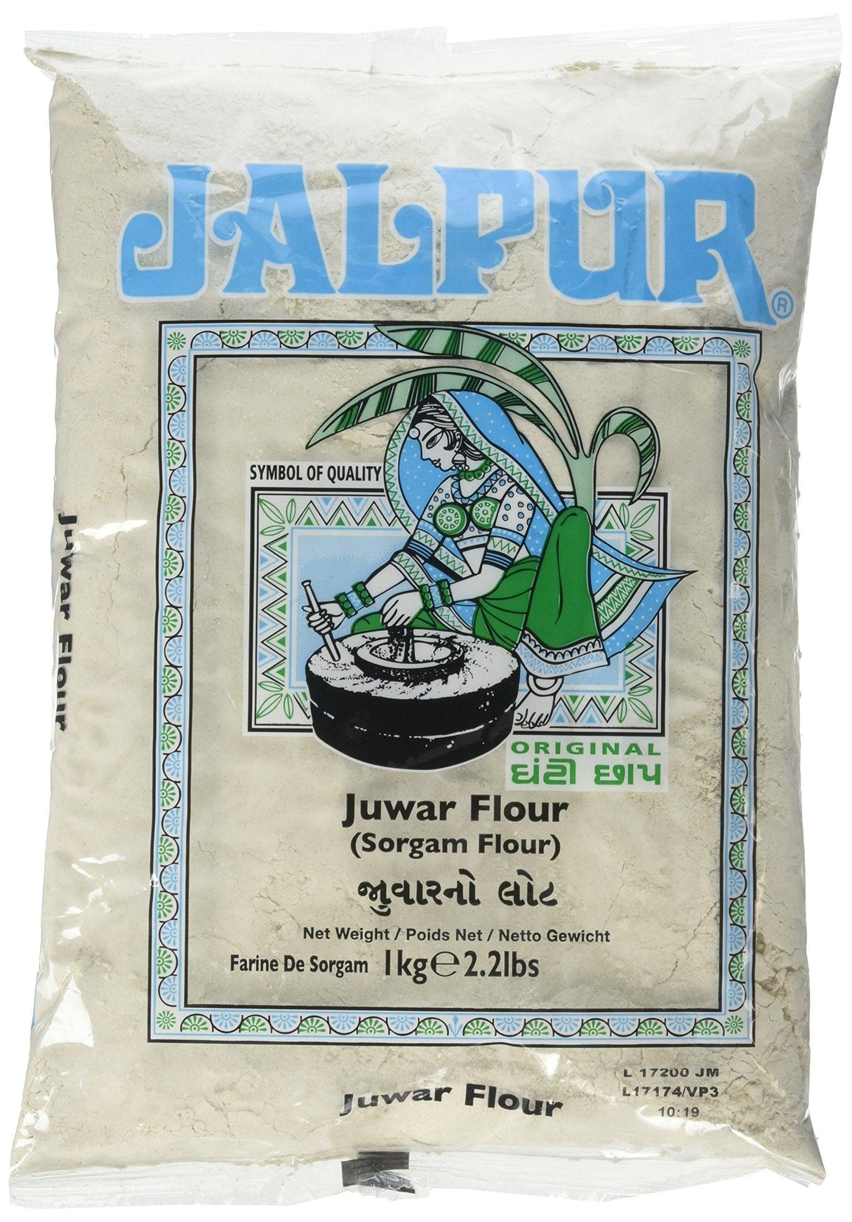 Jalpur Stone Ground Sorghum Flour (Juwar) 1kg - Mighty Depot