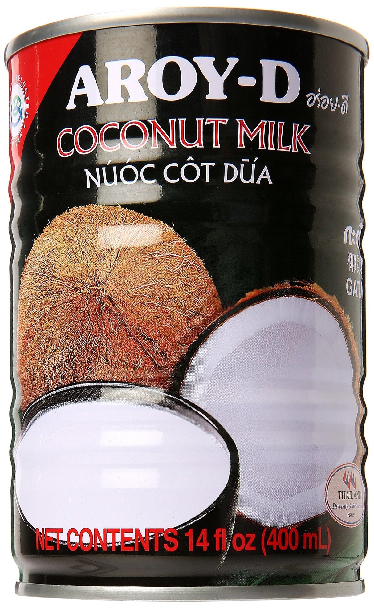 Aroy-D Coconut Milk 14oz - Mighty Depot