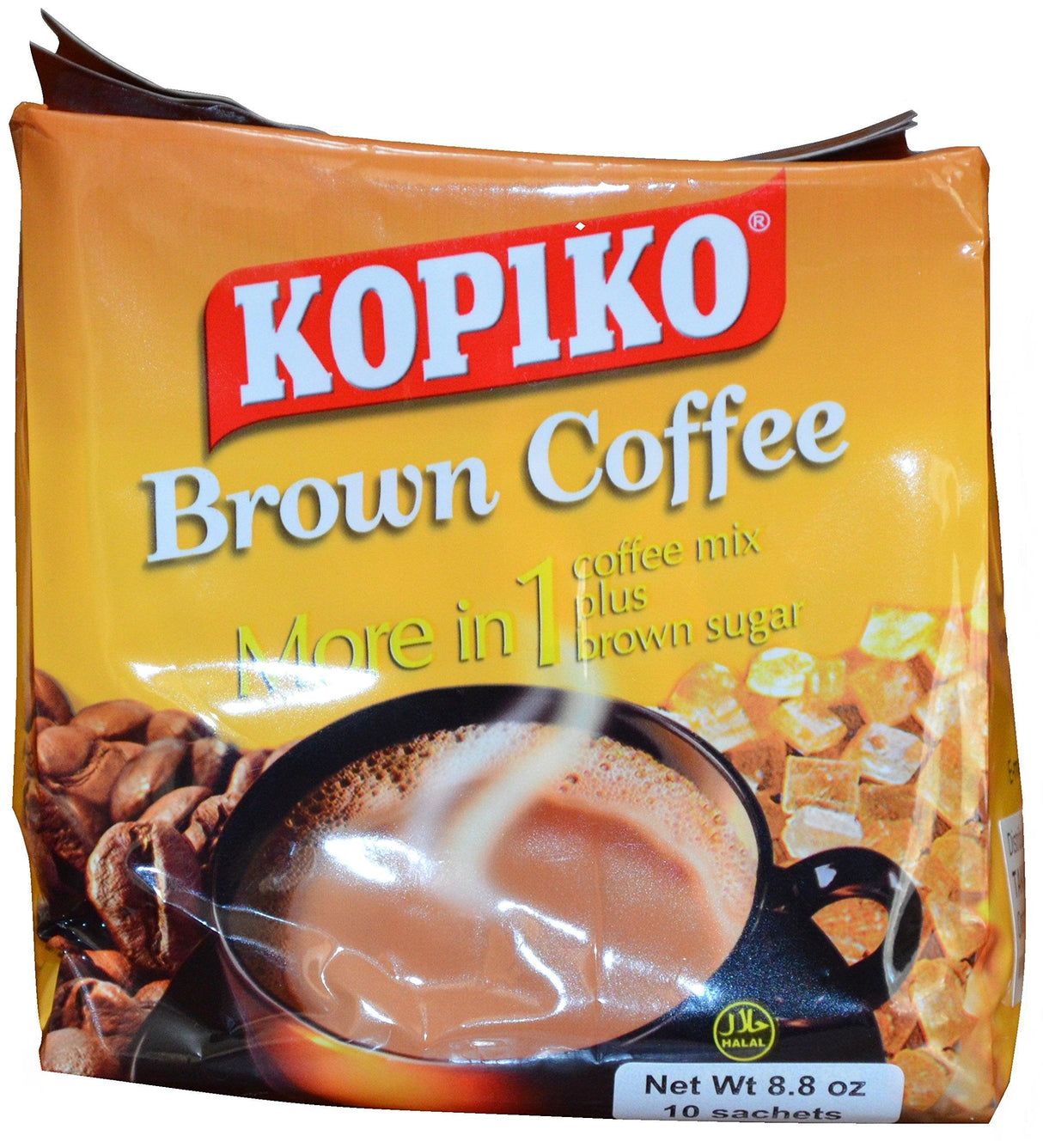 Kopiko Instant Brown Coffee, 8.8 oz (10 Sachets) - Mighty Depot