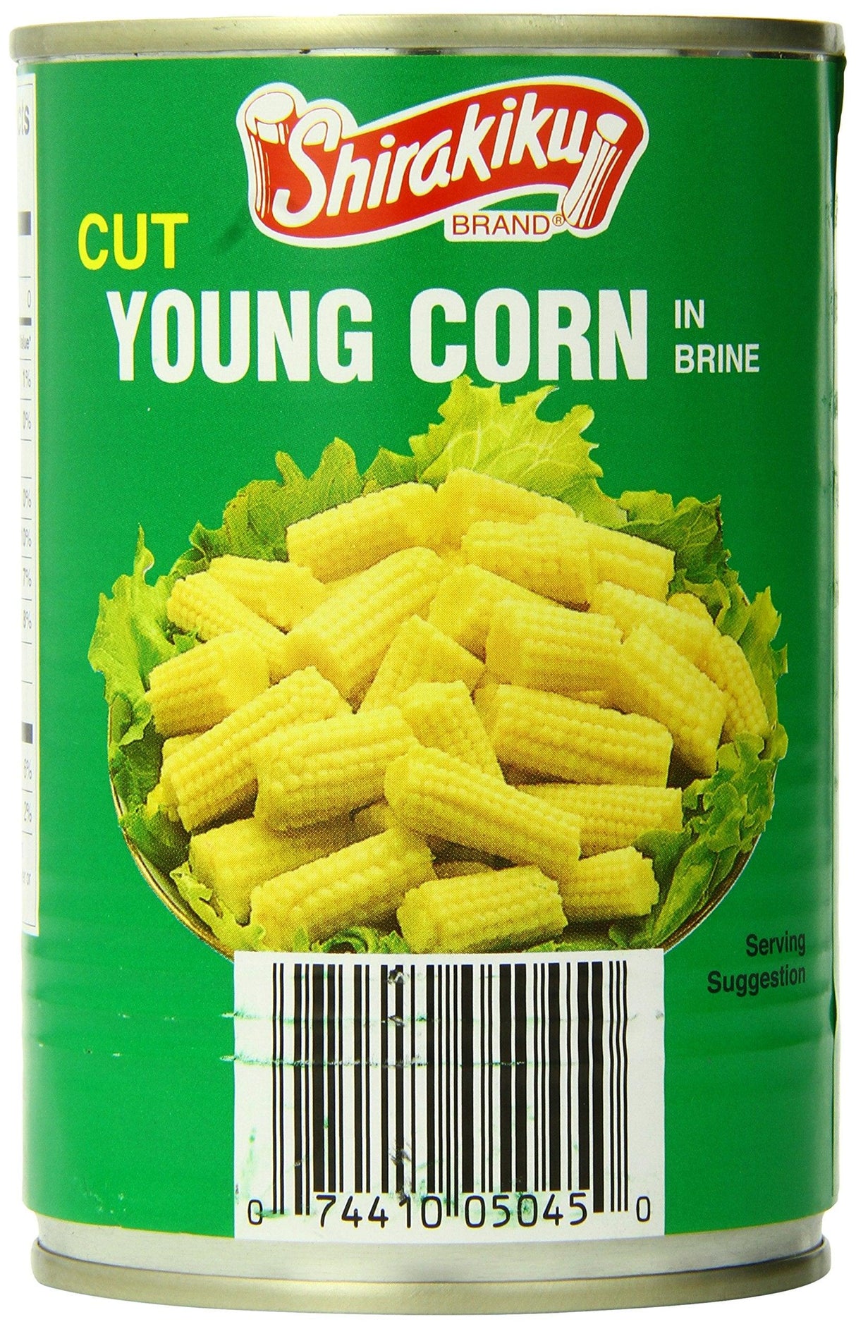 Shirakiku Cut Young Corn in Brine, 15-Ounce (Pack of 12) - Mighty Depot