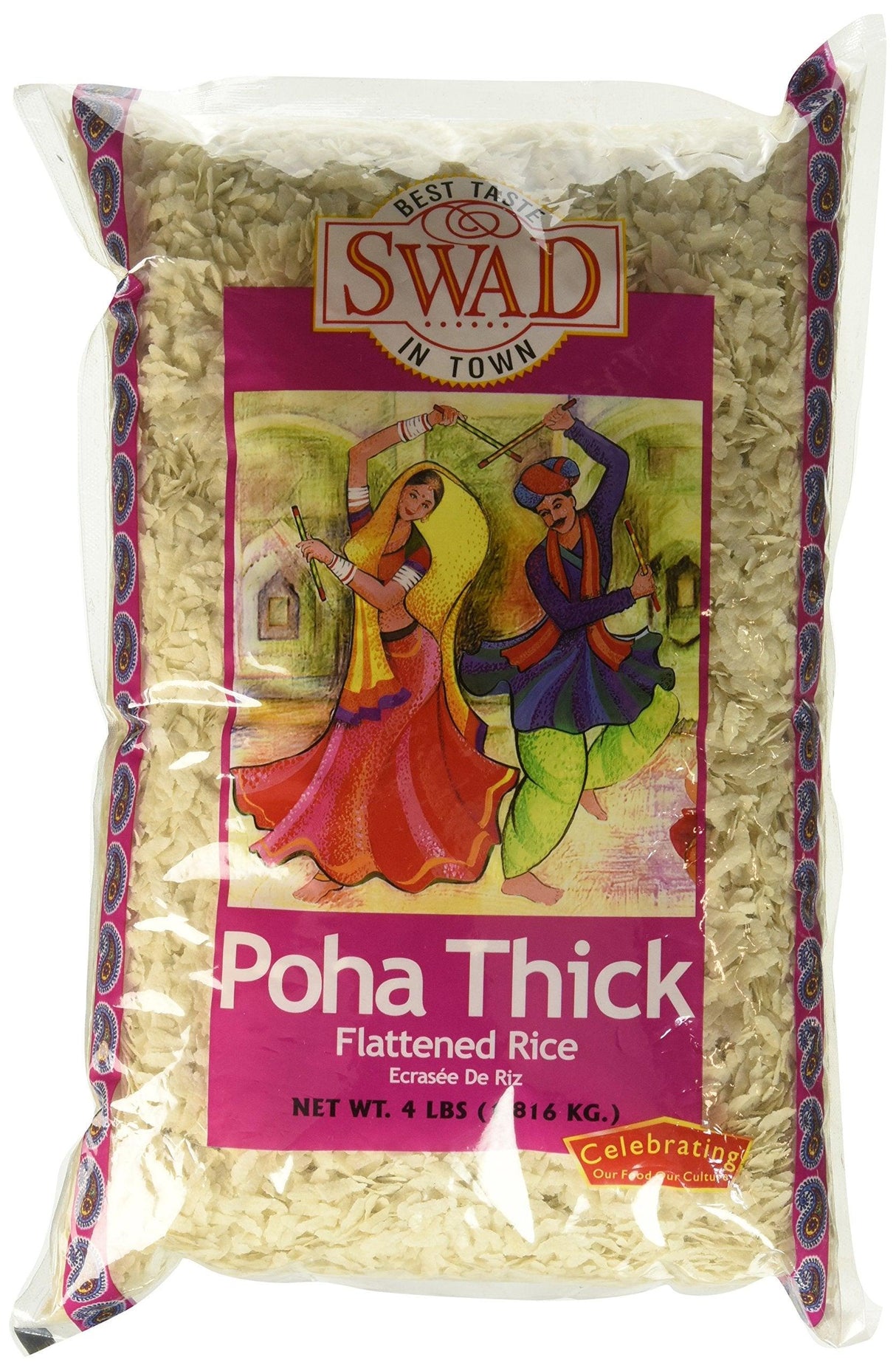 Great Bazaar Swad Thick Poha, 4 Pound - Mighty Depot