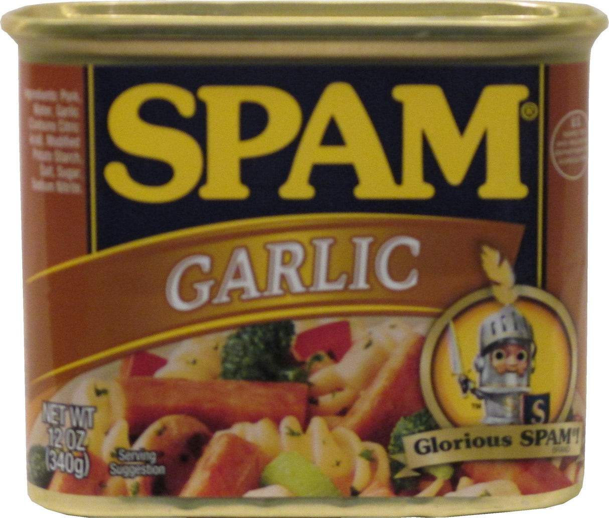 Hormel Garlic Spam 12 Oz (Pack of 3) - Mighty Depot
