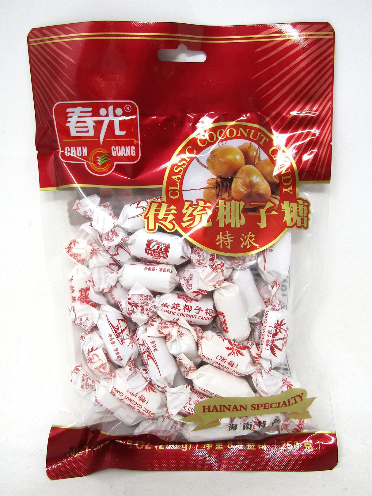 2 Pack Bundle Chun Guang CLASSIC Creamy Coconut Candy and Chun Guang PREMIUM Coconut Candy - Mighty Depot