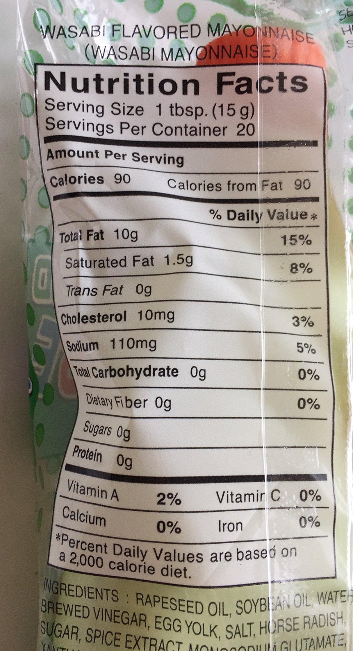 Shirakiku wasabi Mayonnaise10.58Oz (pack of 2) - Mighty Depot