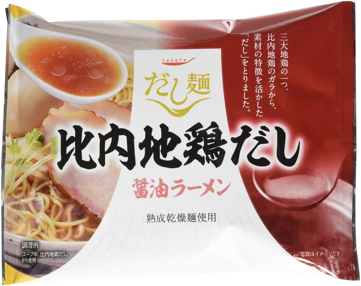 It's K & Dashimen Hinai Chicken Ten Soy Sauce Noodles 101g × - Mighty Depot