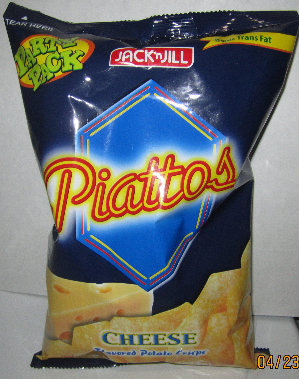 Jack N Jill Piattos Pack of Two 7.48 Oz Per Pack 212g Cheese Flavor - Mighty Depot