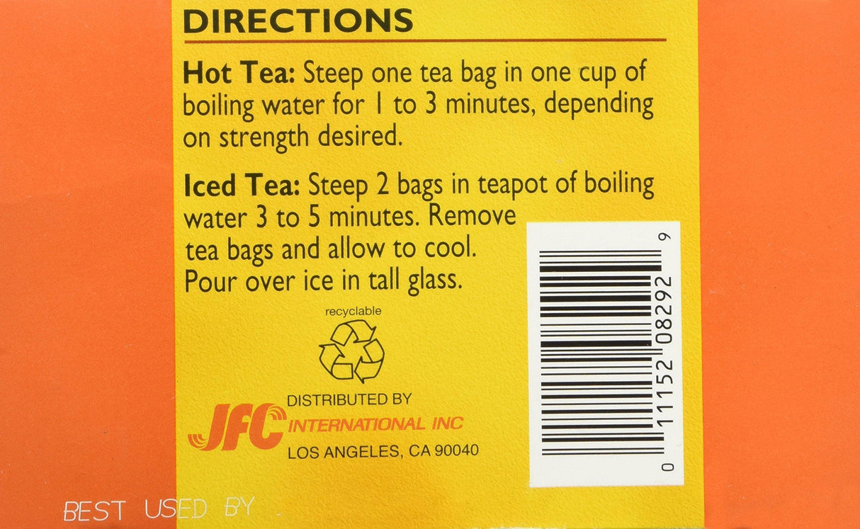 Dynasty Ginseng Tea 16 Tea Bags - Mighty Depot