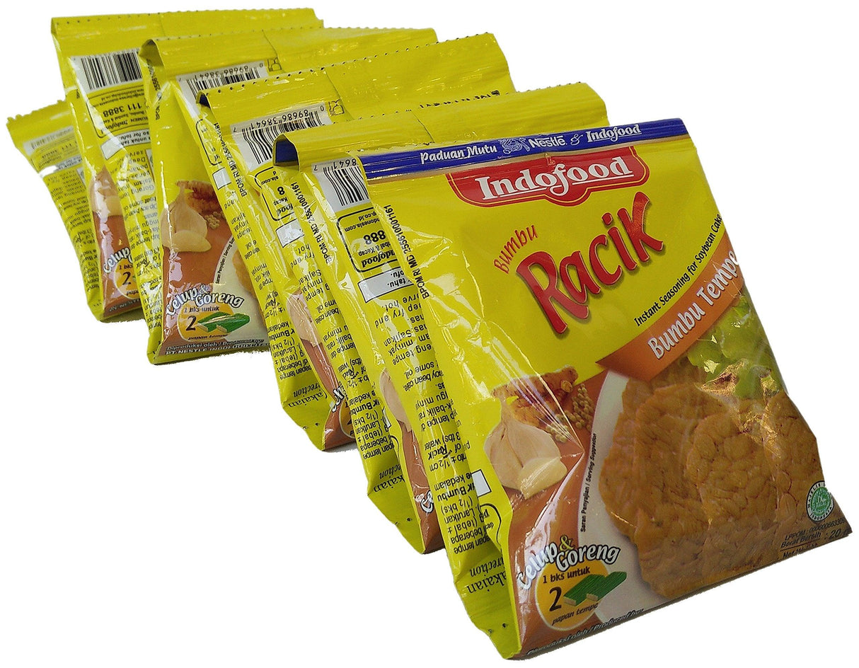 Indofood Bumbu Racik Tempe Goreng, 20 Gram (Pack of 10) by Indofood - Mighty Depot