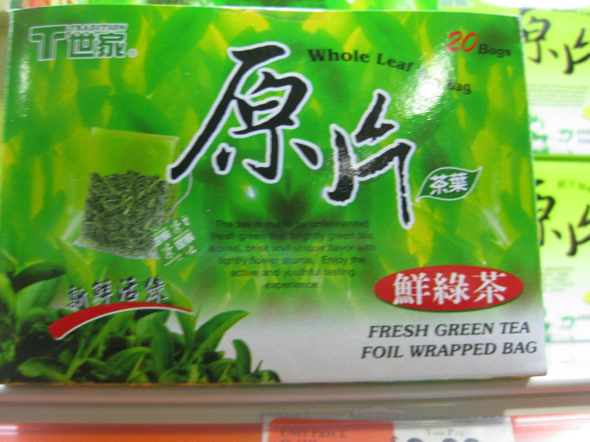 Traditional Fresh Green Tea 2 20 Small Bags (Pack of Two) - Mighty Depot