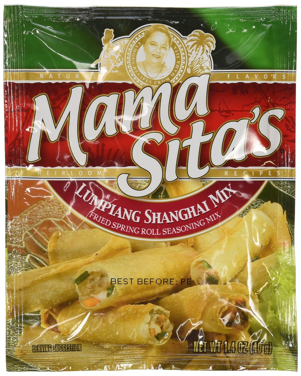 Mama Sita's Lumpiang Shanghai Mix, 1.4 Ounce (Pack of 72) - Mighty Depot