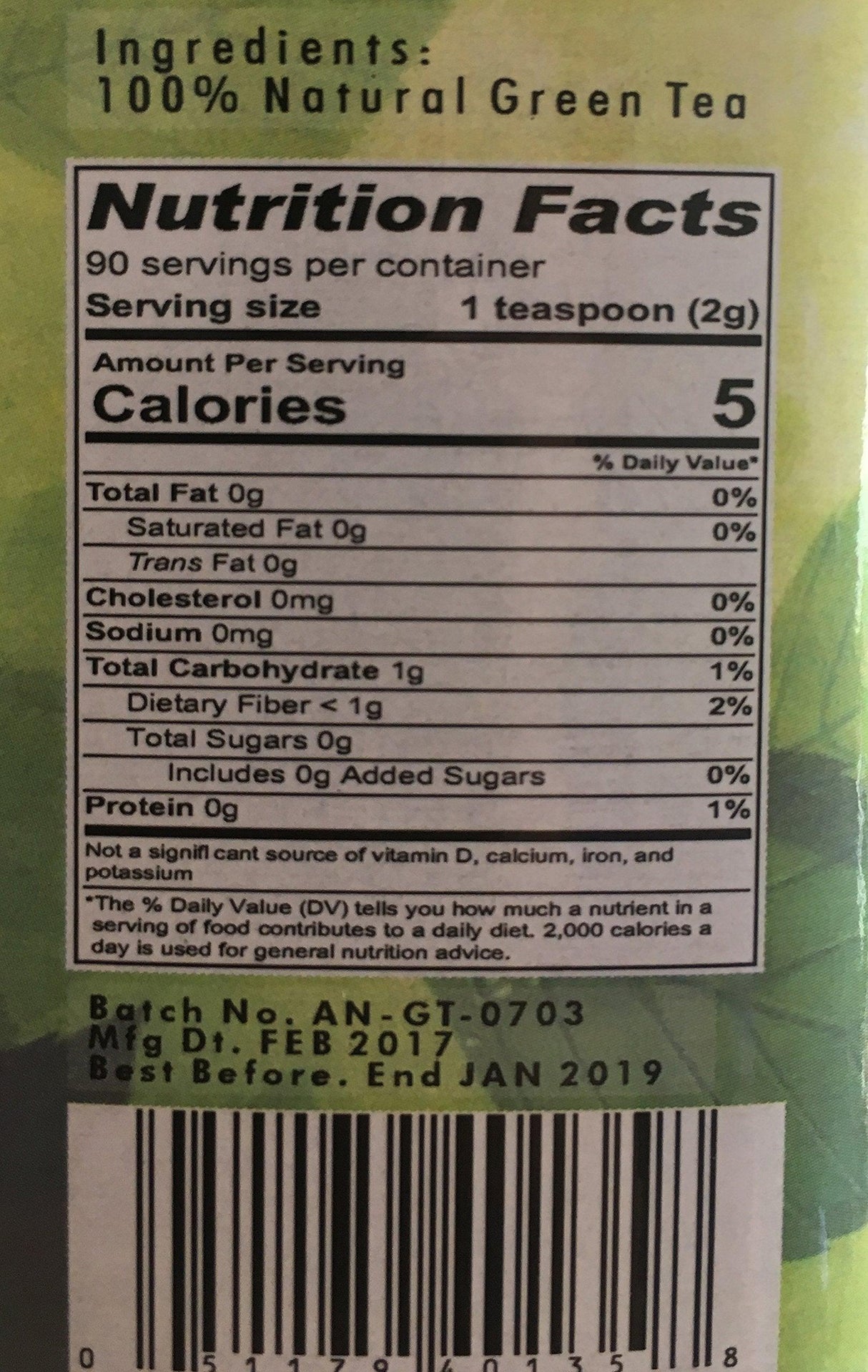 Swad Premium Loose Green Tea 2.8oz - Mighty Depot