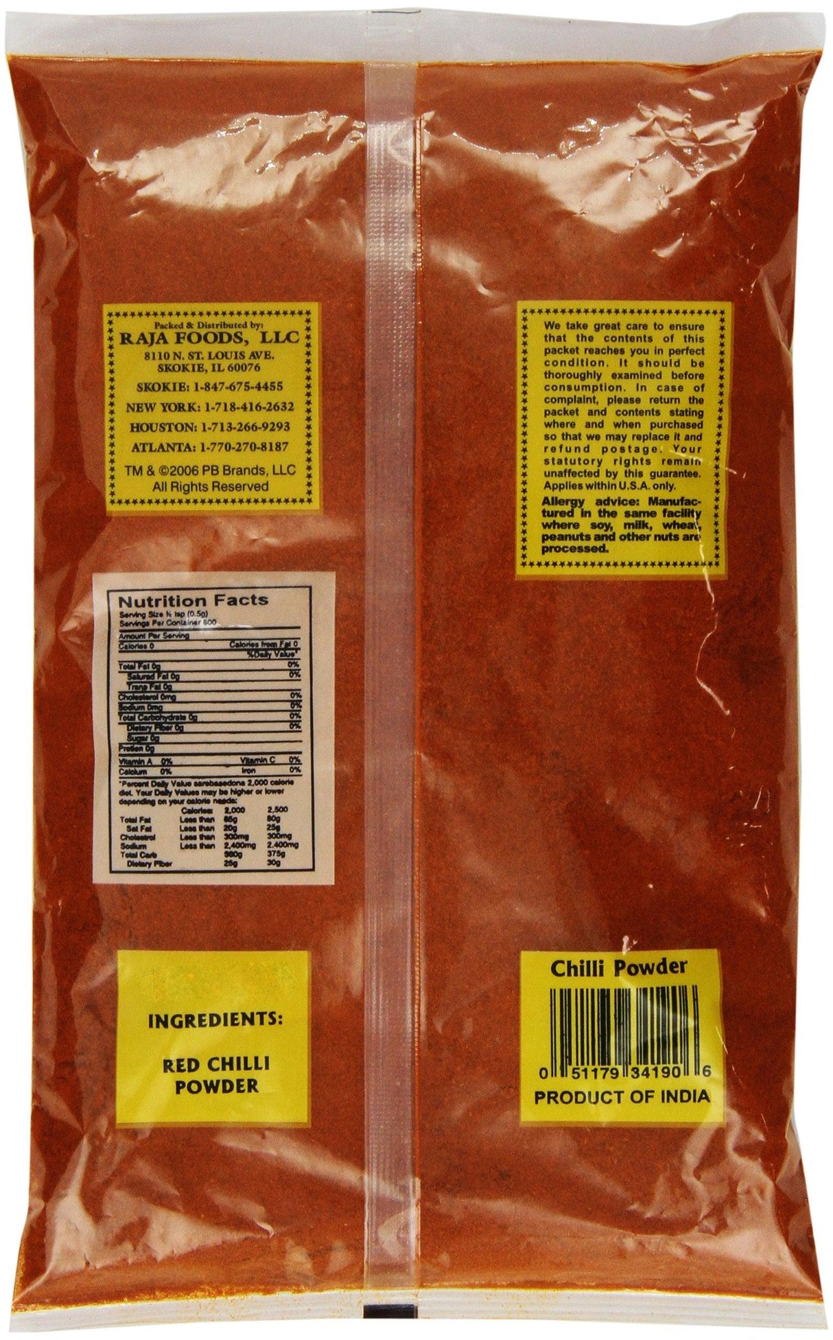 Swad Seasoning Chile Powder, 14-Ounce (Pack of 5) - Mighty Depot