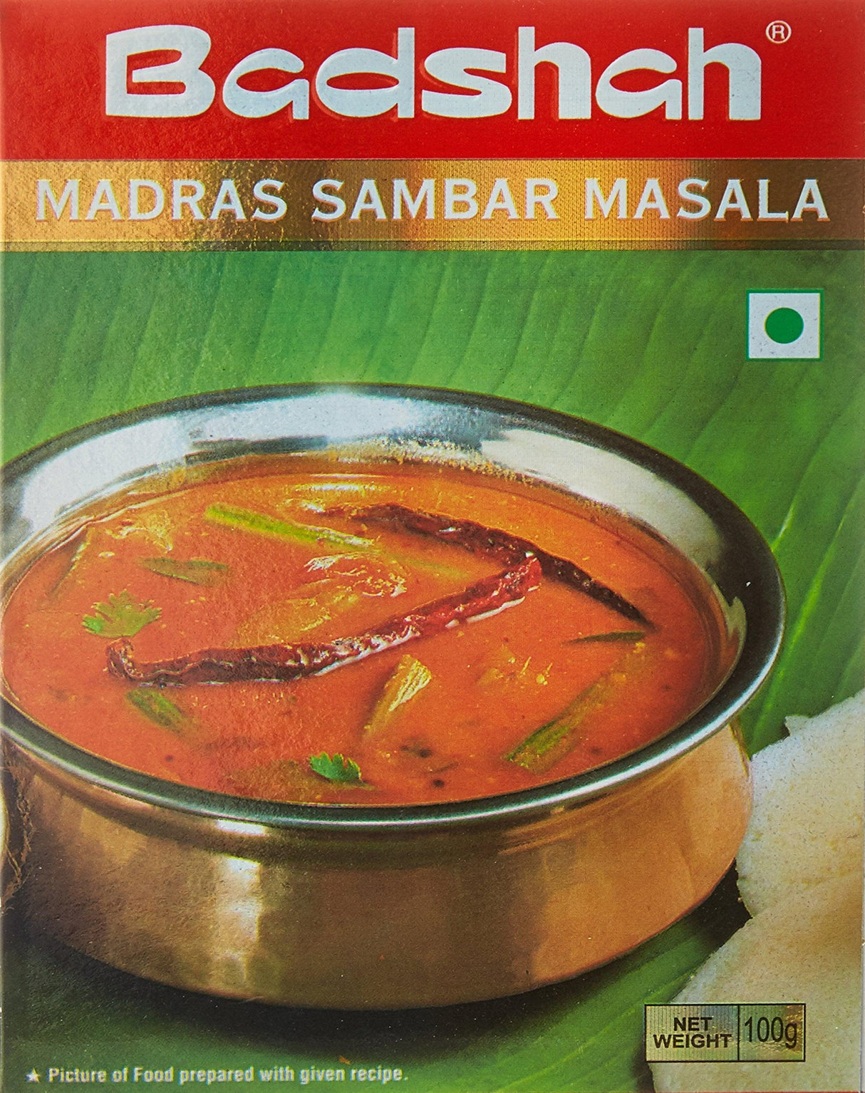 Badshah Madras Sambar Masala - 100g - Mighty Depot