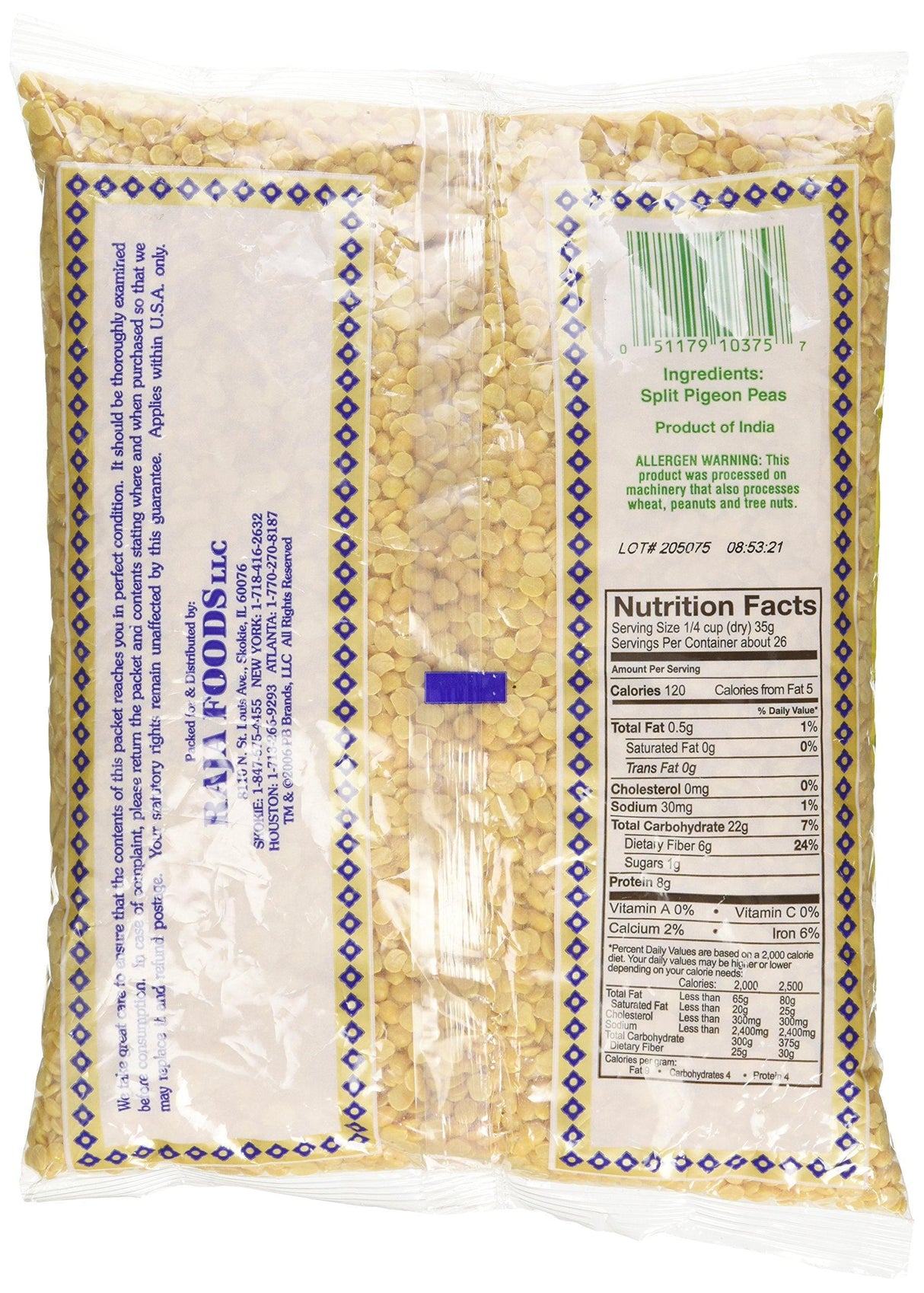 Swad Toor Dal Oily - Mighty Depot