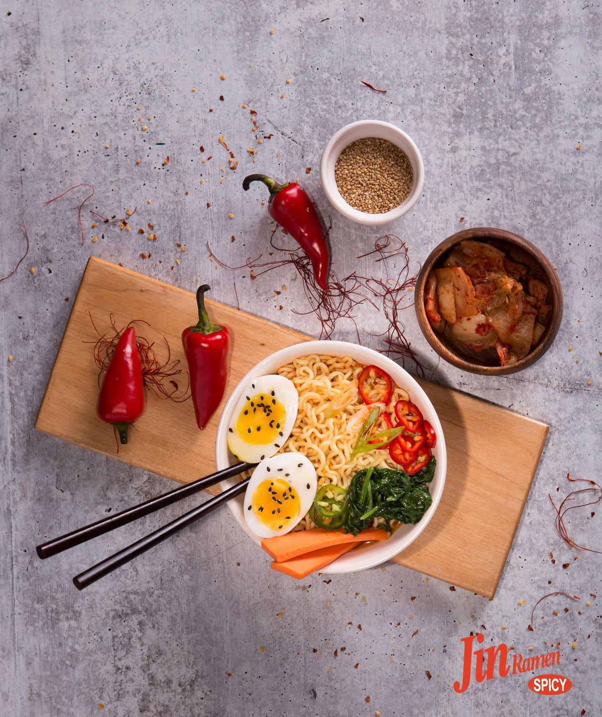 Ottogi Jin Ramen Box (1 Box) - Mighty Depot