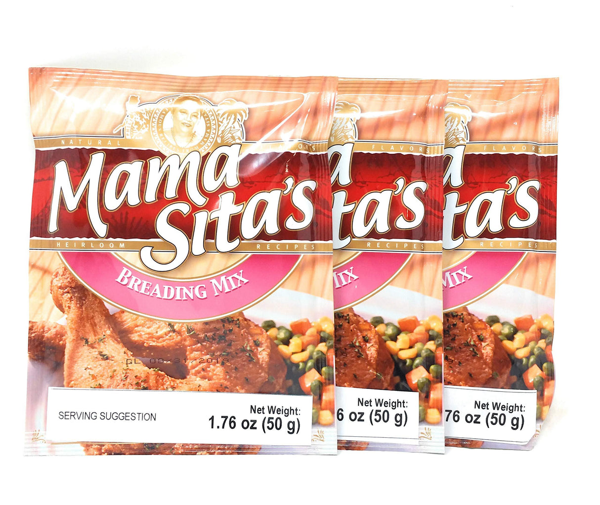 Breading Mix (Chapelure) - 1.76oz (Pack of 3) - Mighty Depot