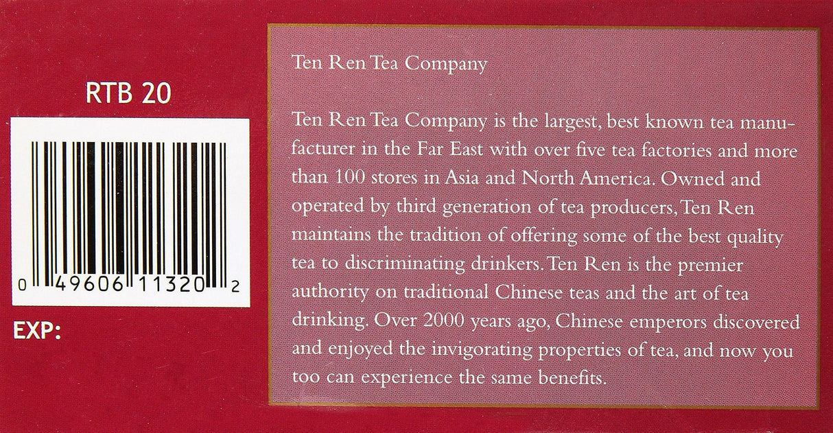 Ten Ren, Hibiscus Spice Tea - Mighty Depot