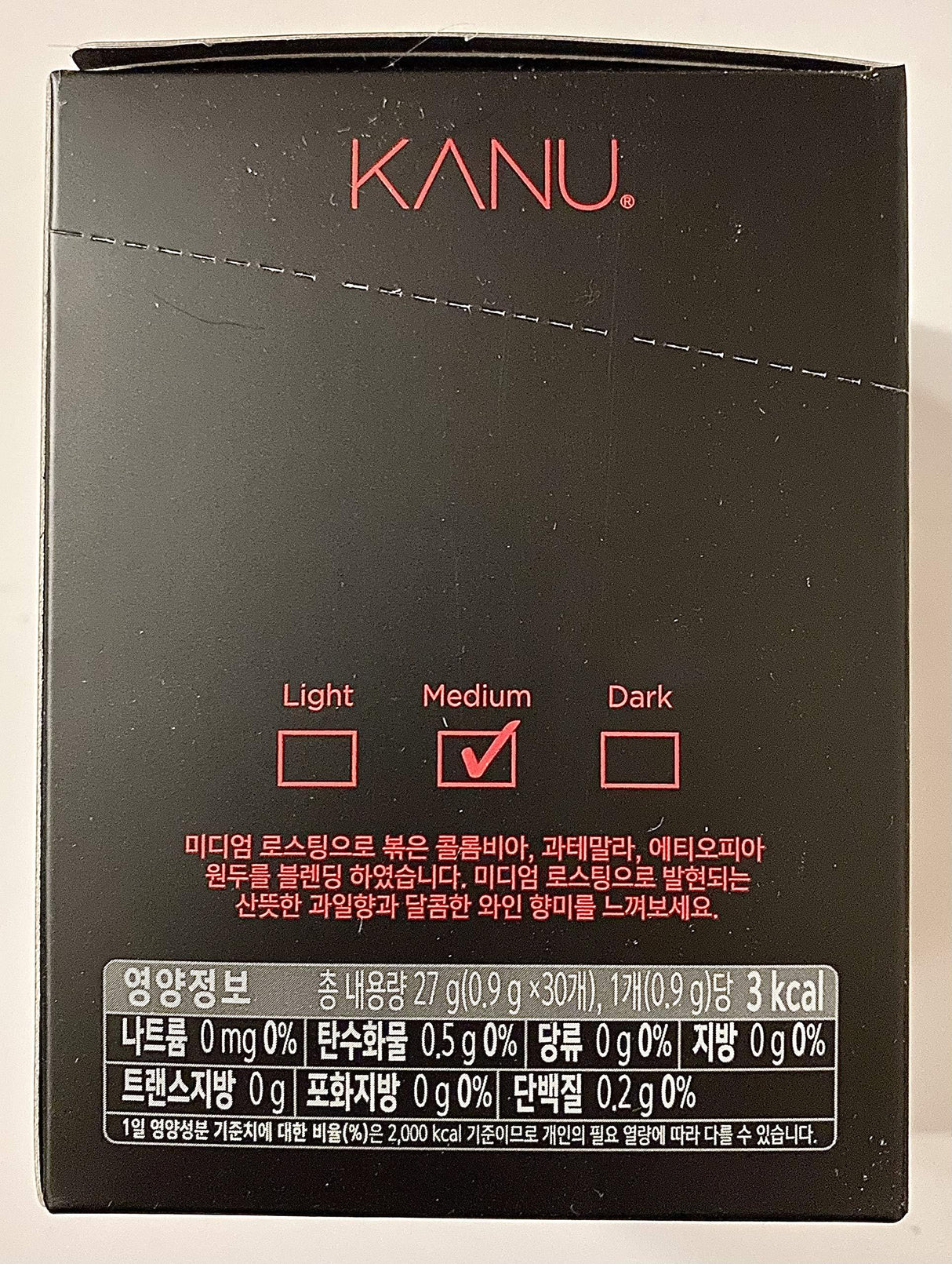 KANU Mild Roast Americano (0.9gx30) - Mighty Depot