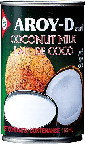 AROY-D Coconut Milk - 5.6oz (3 Cans) - Mighty Depot
