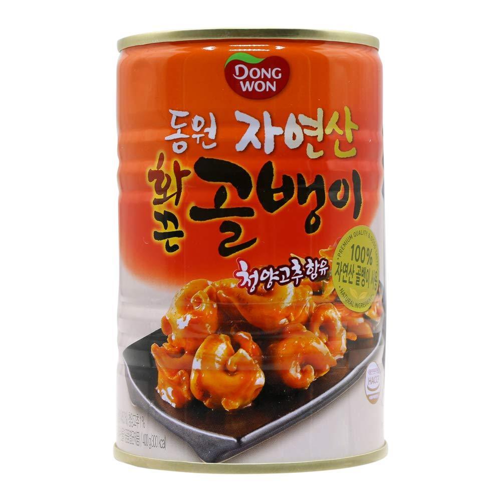 Dongwon, Canned Whelk(Hot), 14.10 Ounce - Mighty Depot