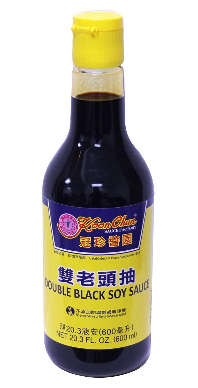 Koon Chun Double Black Soy Sauce - 20.3fl Oz (Pack of 1) - Mighty Depot