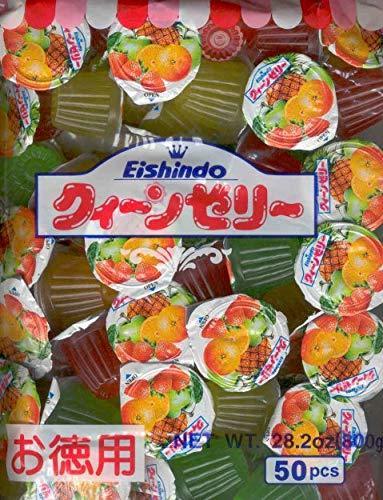 Eishindo Mini Jelly Cups, Assorted Flavors, 50x16 Grams/800 Grams (1 Pack) - Mighty Depot