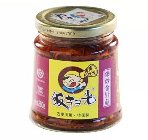 Fangsaoguang Enoki Mushroom Pickles, 280g (Pack of 1) - Mighty Depot