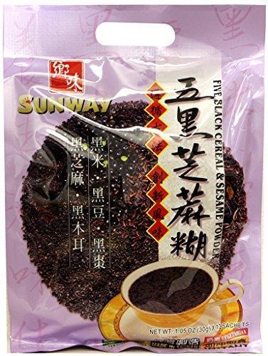 Five Black Cereal & Sesame Powder - 18oz (Pack of 1) - Mighty Depot